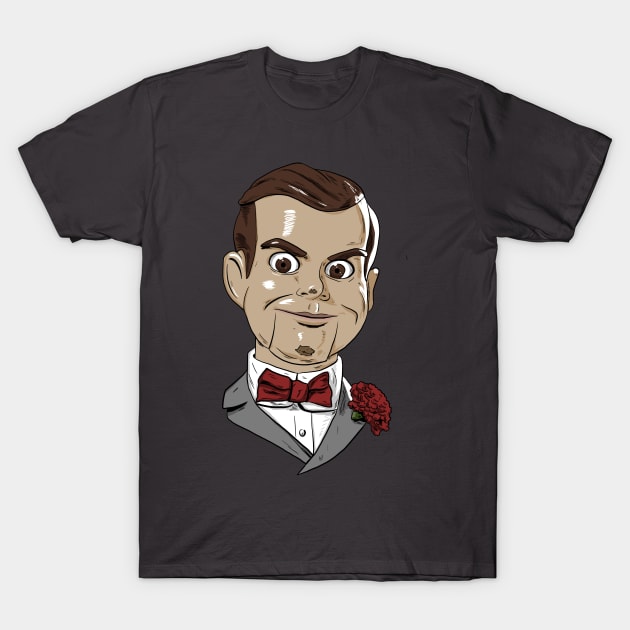 Slappy the Dummy T-Shirt by Black Snow Comics